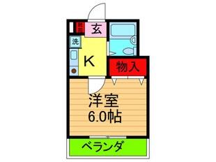 ベルハイムの物件間取画像